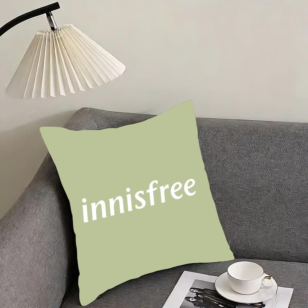 Fashion LInnisfrees Cushion Cover Elegant Comfort Pillowcase Sofa Bed Doublesided Printed Invisible Zipper Home Decor