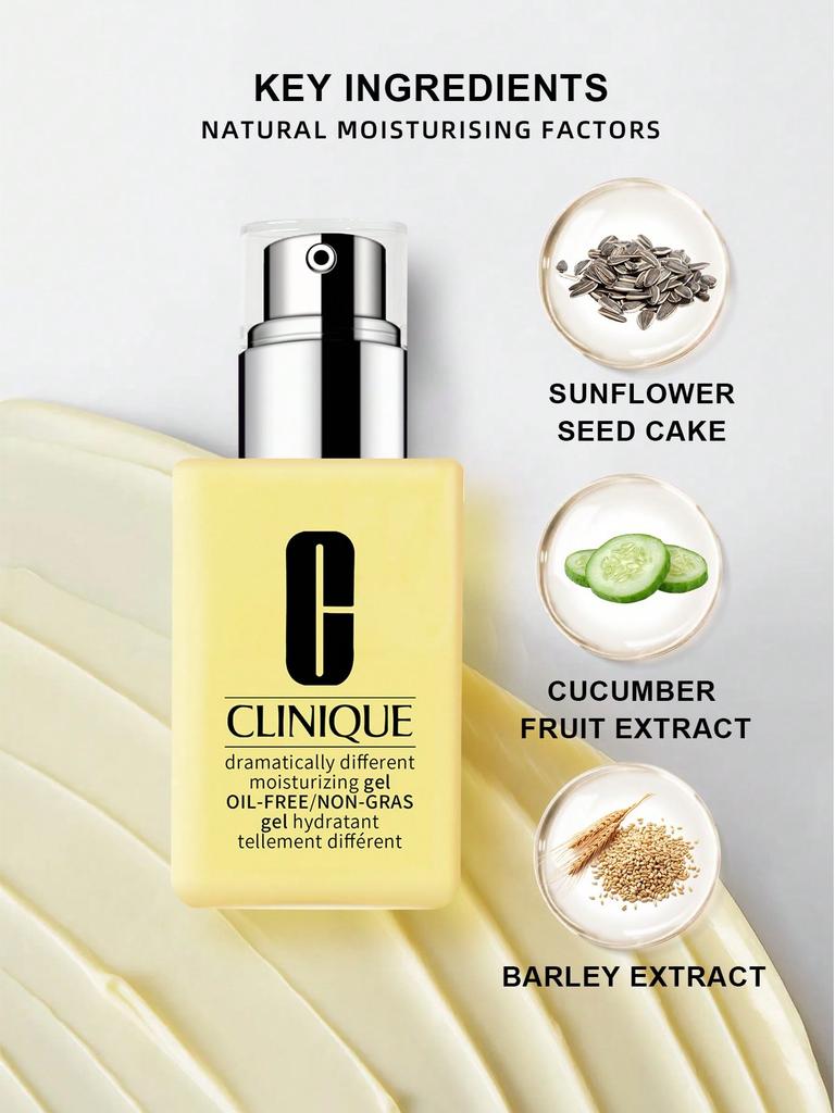 Clinique Dramatically Different Loção Hidratante+ Com Bomba 4.2 FL.OZ./125ML - Pele Mista a Seca