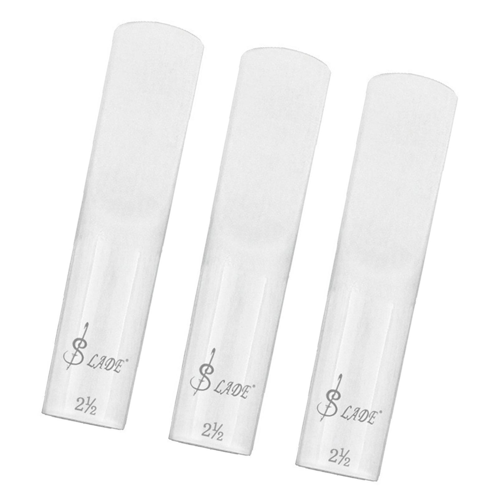 

3 Pack Multifuntional Sax Reed Mouthpiece Reed Professional Saxophonist Reed Suitable for Various Playing Occasions B