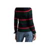 Polo Ralph Lauren Color Block Striped Button Down Long Sleeve Knit Sweater Women Sweater 211A89539-001