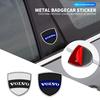 1/2ks 3D kovové nálepky odznak štít styling auta pro Rdesign Polestar AWD V50 S60 XC60 S40 XC40 XC90 V60 S80 S90