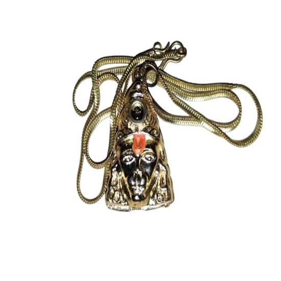 @ Traditional Hanuman Chalisa Locket With Chain Gold Plated MA-68-60%Off