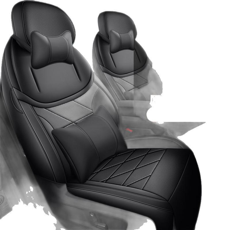 Full Leather Car Seat Covers for 2025 Changan Deepal S05, 5-Seater, All-Season, Full Coverage