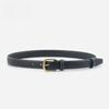 Lychee Pattern Head Layer Genuine Leather Women's Belt Cowhide with Casual Pants Spring and Summer Belt Leather