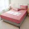 Waterproof Fitted Bed Sheet With 360 Elastic Band Mattress Protector Cover Bedspreads for Single Double King Queen Size Bedsheet