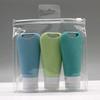 1PC Silicone travel bottling set with holes and bottle cosmetics shampoo bottle face wash bottle
