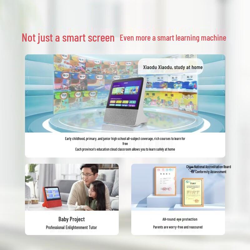 Xiaodu Smart Screen X8 CN plug (adapter included)