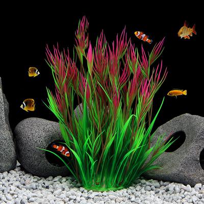 Künstliche Aquariumpflanzen Dekoration Aquarium Wasserpflanze Gras Ornament Kunststoff Unterwasser Aquatische Wasserpflanzen Betrachtungsdekor