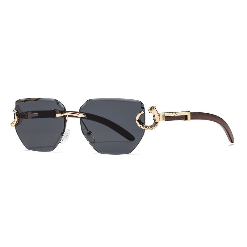 Fashion Polygon Sunglasses With Uv400 Protection For Outdoor Activities And Parties