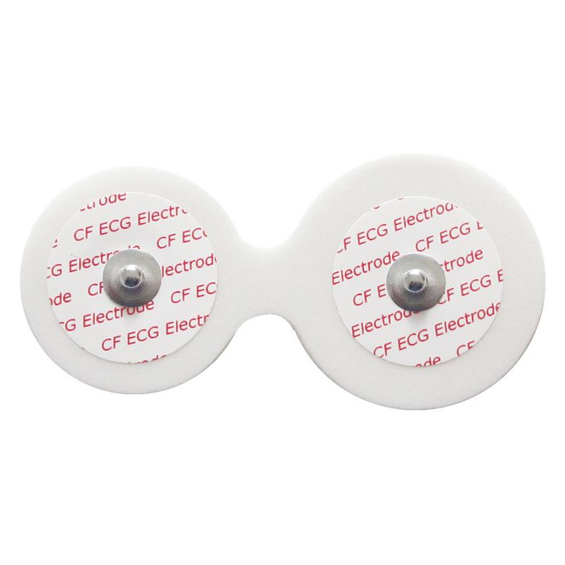 Single-use YB55-W Non-woven ECG Electrode Pad for Dynamic ECG Monitors