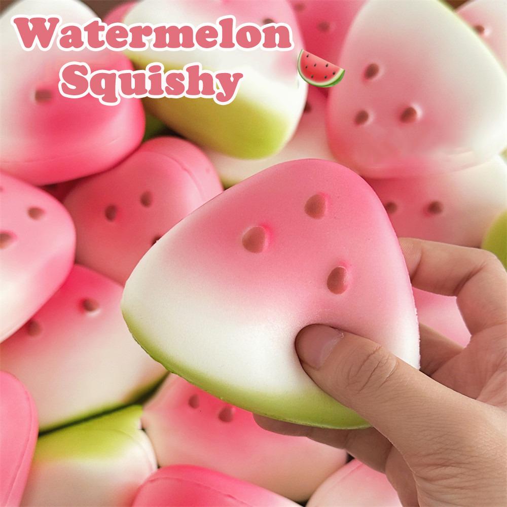 Fun Mochi Squishy Stress Toys Fruit Squeeze Soft Sensory Toy Anti Stress Ball Pendant Keychain Party Favors Backpack Decor Gift