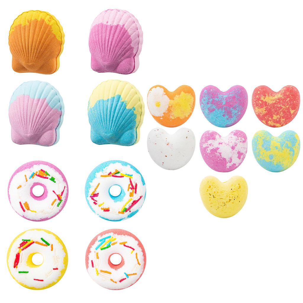 Natural Moisturizing Bath Bombs for Women Scented Fizzies with Essential Oils Relaxing Bubble Bath Spa Gift Set for Birthday Christmas Holiday