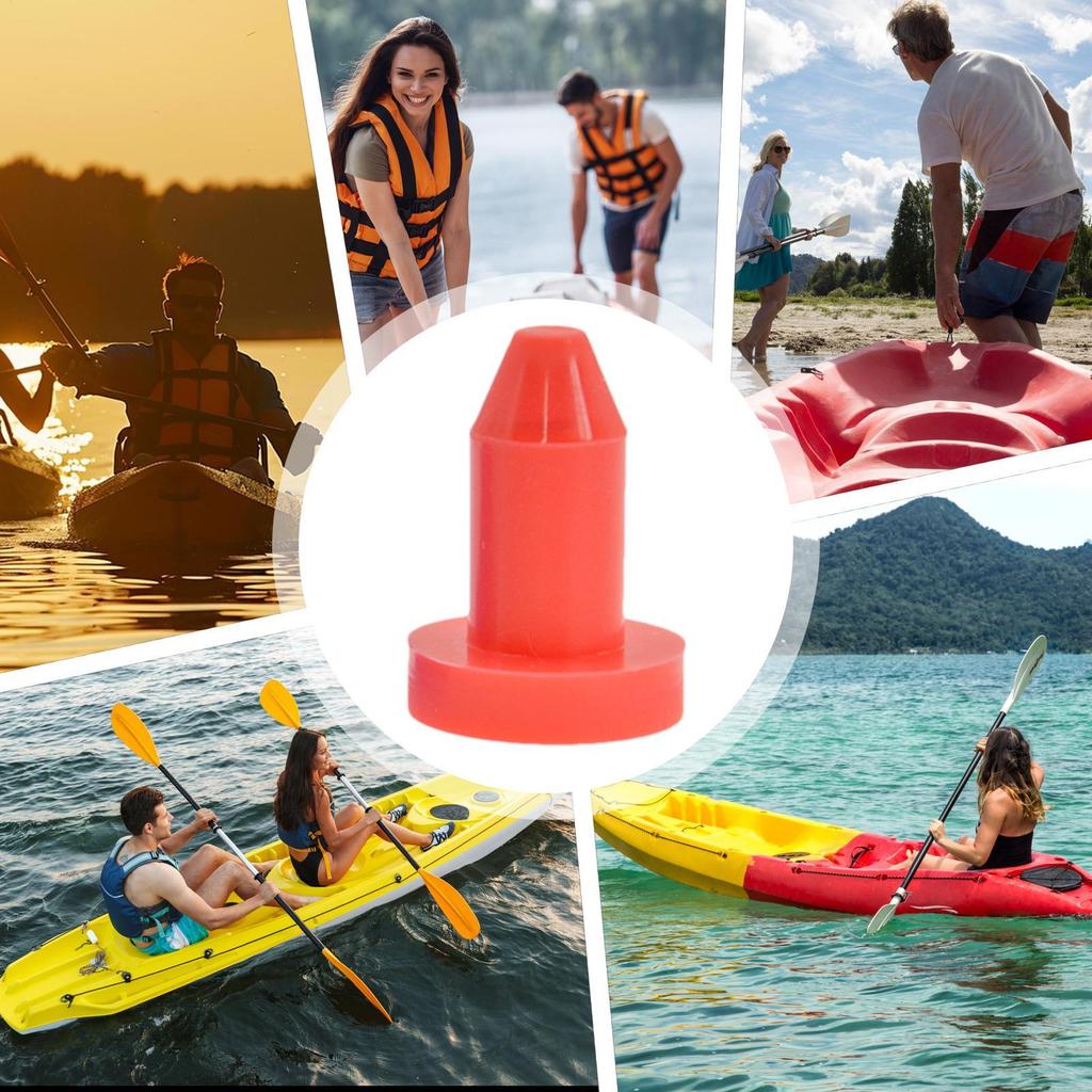 Canoe Drain Plug Silicone Kayak Scupper Plugs Multipurpose Kayak Accessories Wear-Resistant Canoe Plugs For Standard Kayak Drain