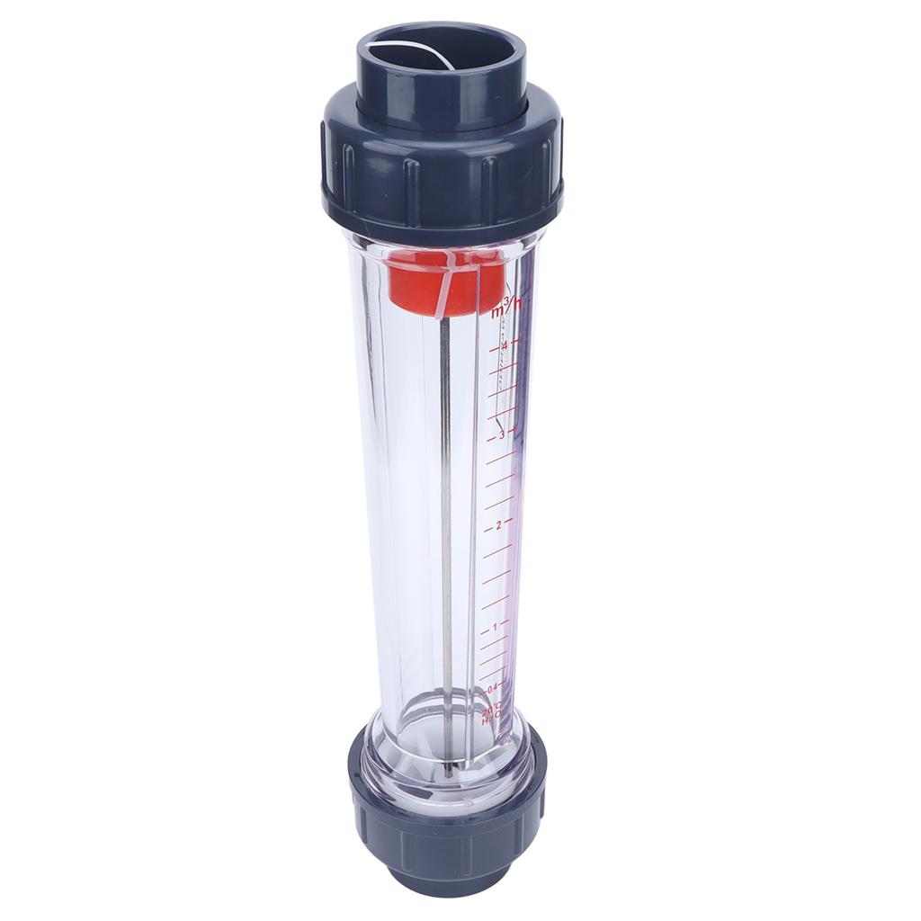 Plastic Tube Liquid Flowmeter High Accuracy Acid and Alkali Resistance Water Flow Meter Gauge for Light Industry