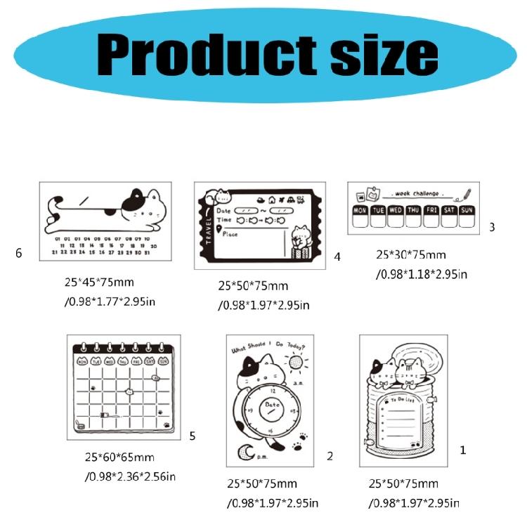 Animal Kitten Themed Wood Stamp Wood Craft Stamp for Card Making Scrapbooking Photo Album Journaling Craft Project