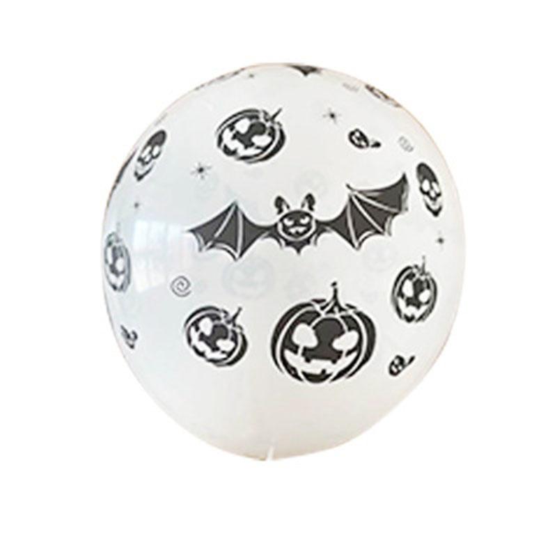 12inch Halloween Ghost Theme Party Decoration Set Skull Tombstone Latex Balloon Ghost Day April Fool's Day Surprise Party