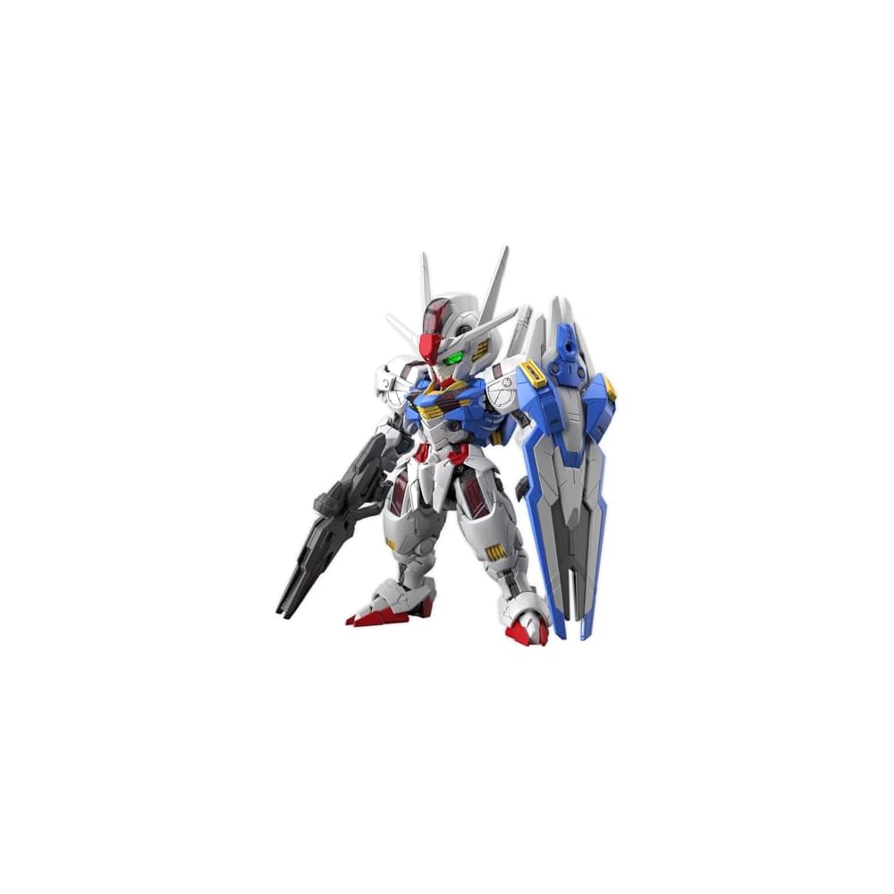 

Bandai Spirits MGSD Mobile Suit Gundam Witch from Mercury Gundam Aerial Color-Coded Plastic Model Kit