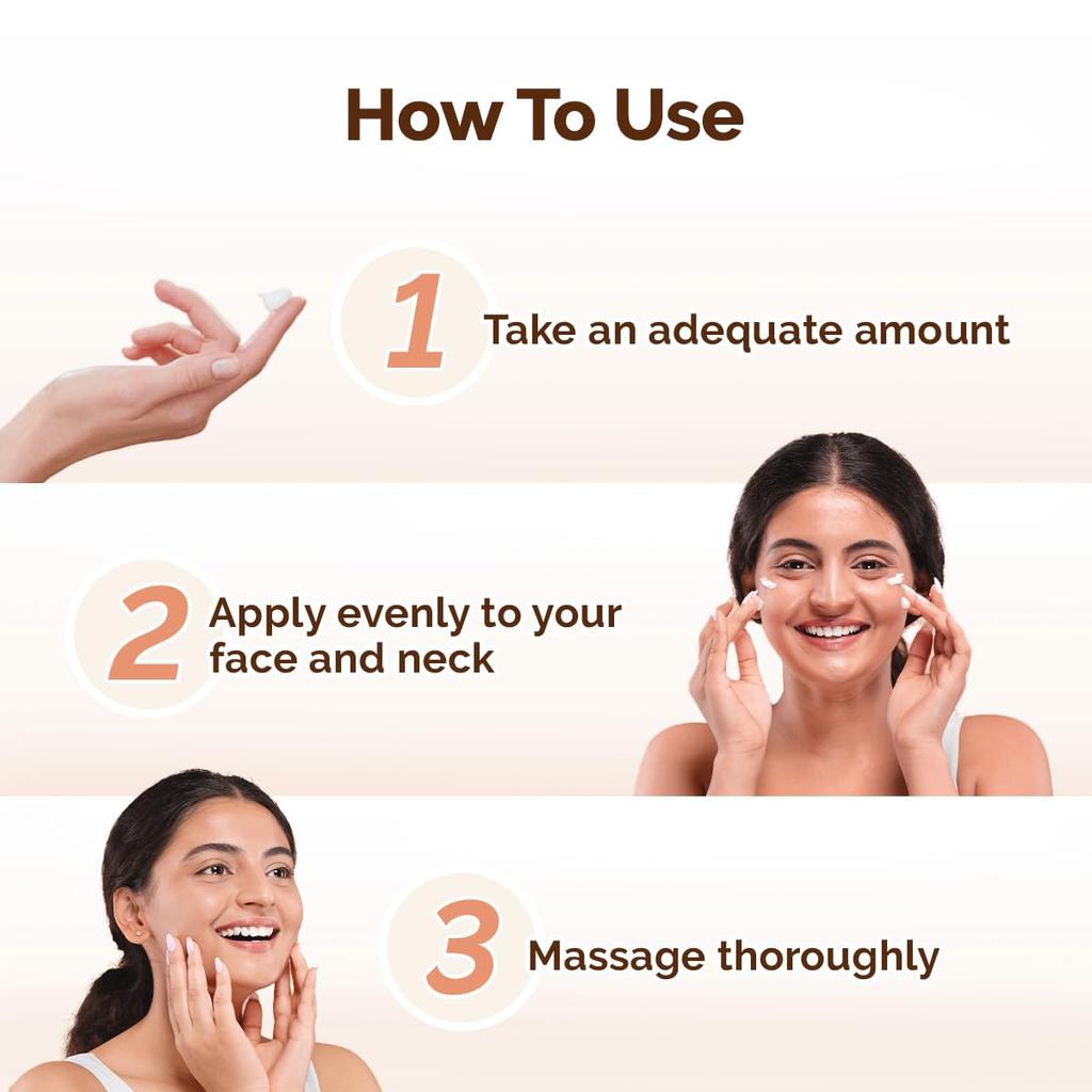 Mamaearth Chia Calming Moisturizer For Sensitive Dry Skin 80g | Hydrating Cream With Ceramides | Fragrance Free 24H Lightweight Nourishment