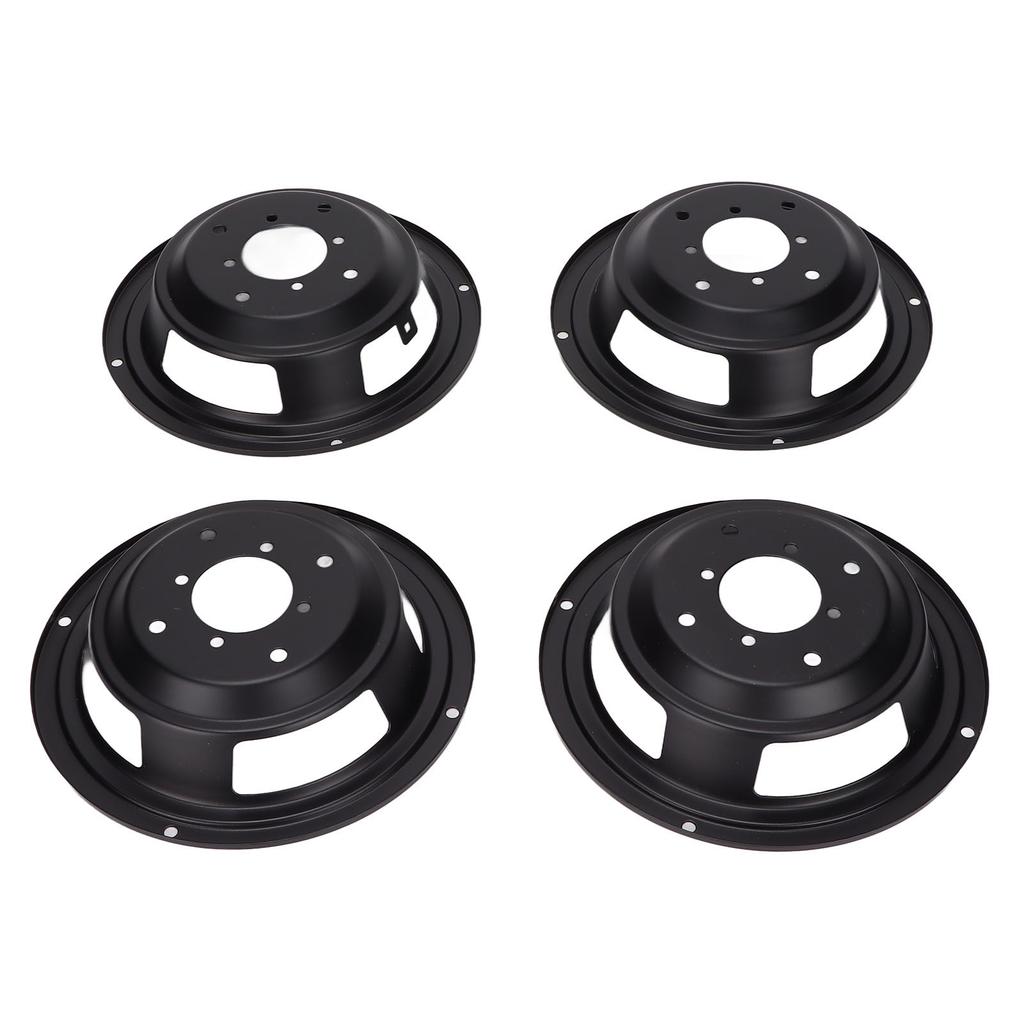 4Pcs Speaker Basin Frame 5 Inch Reverse Speaker Basin Stand with Foot Solder Tabs for DIY Speaker