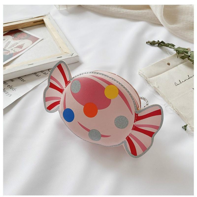 Children's Bag 2020 New 100 Pack Edited Little Girl Candy Shoulder Bag Fashion Style Princess Girl Sloping Bag