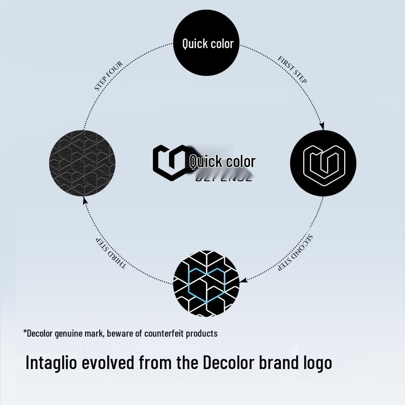 Etui Mondrian Design z włókna aramidowego Kevlar Full-Wrap na zawias do Huawei Mate X6