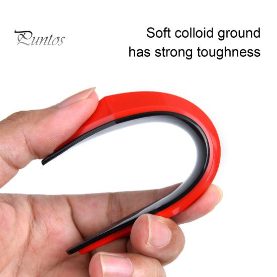 4Pcs Useful Anti-collision Self-adhesive Car Door Strip Guard Bumper Safety Parking 3D Sticker Vehicle Accessories