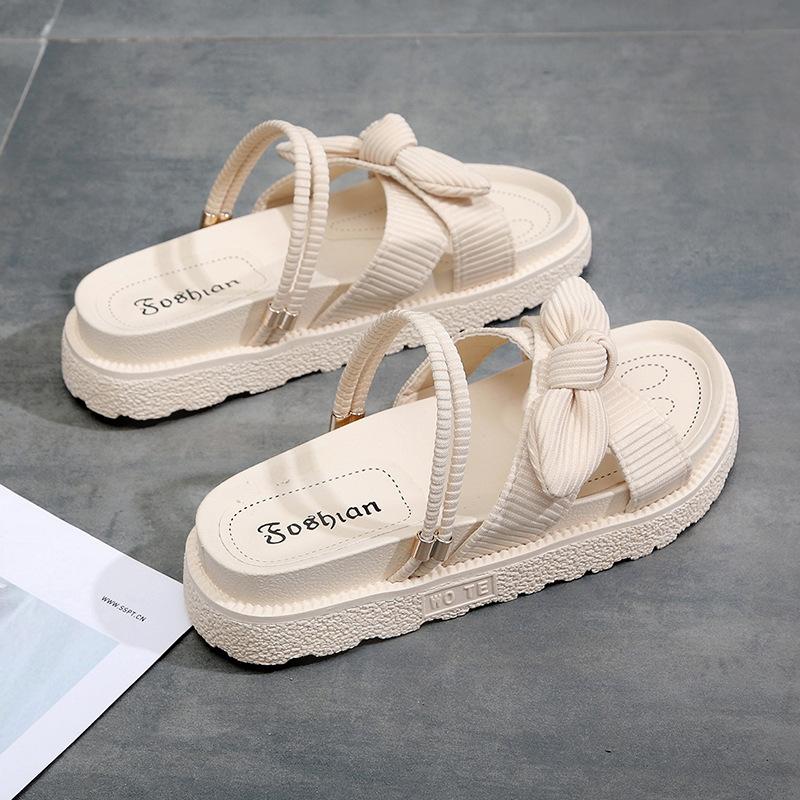 

Интернет-знаменитость бант женский 2025 новый лето новый щедрый удобный легкий два способа носки сандалии фея ветер для улицы 35