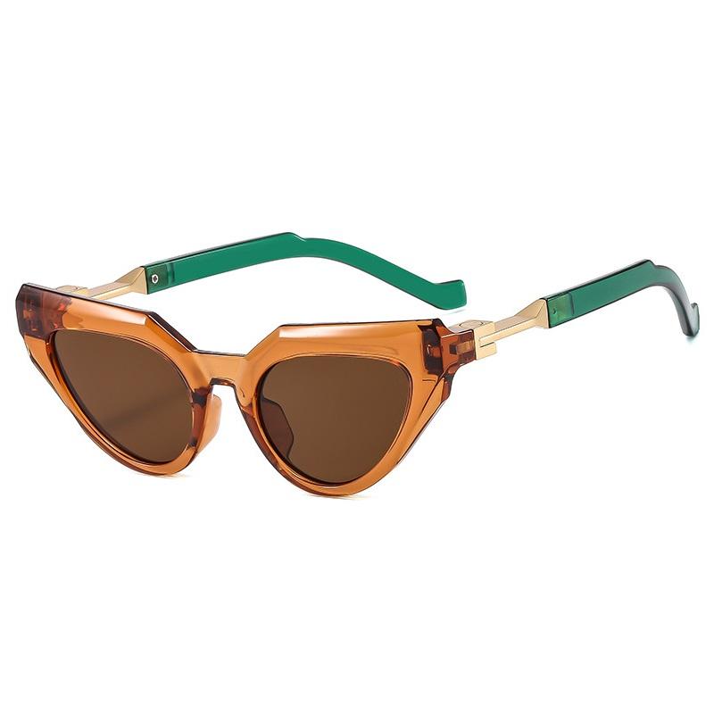 Luxury Trend Leopard Cat Eye Women Sunglasses Uv400 New Men Sunglasses Brand Designer Unisex  Vintage Retro Gradient Sun Glasses