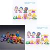 Bubble Guppies And Dora The Explorer Model Ornament With Cartoon Design For Party Decor And Play