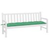 VidaXL Garden Bench Cushion Green 180x50x7 Cm Oxford Fabric 314973