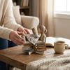 with Stand Book Lovers Statues Reading Tabletop Sign  Living Room Bookcase