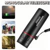 2000x25 HD Mini Monocular Telescope Portable Handheld with Lanyard for Phone Use Travel Wildlife Observation