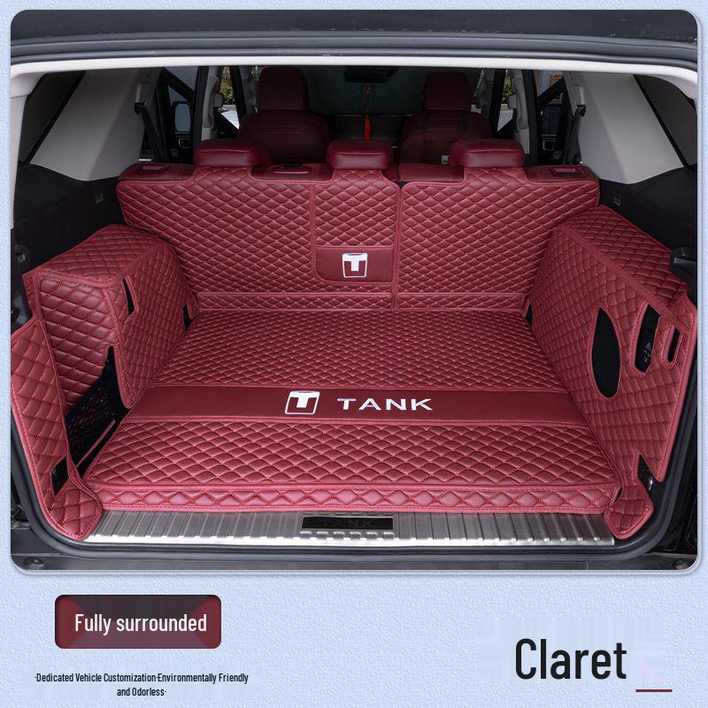 Eco-friendly Trunk Mat for Tank 400: Custom Surround Style Interior Trim for New Energy Models