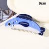 New Creative Ocean Sardine Clip Hair Clip Cute Texture Shark Clip Ponytail Clip Hair Ornaments Female
