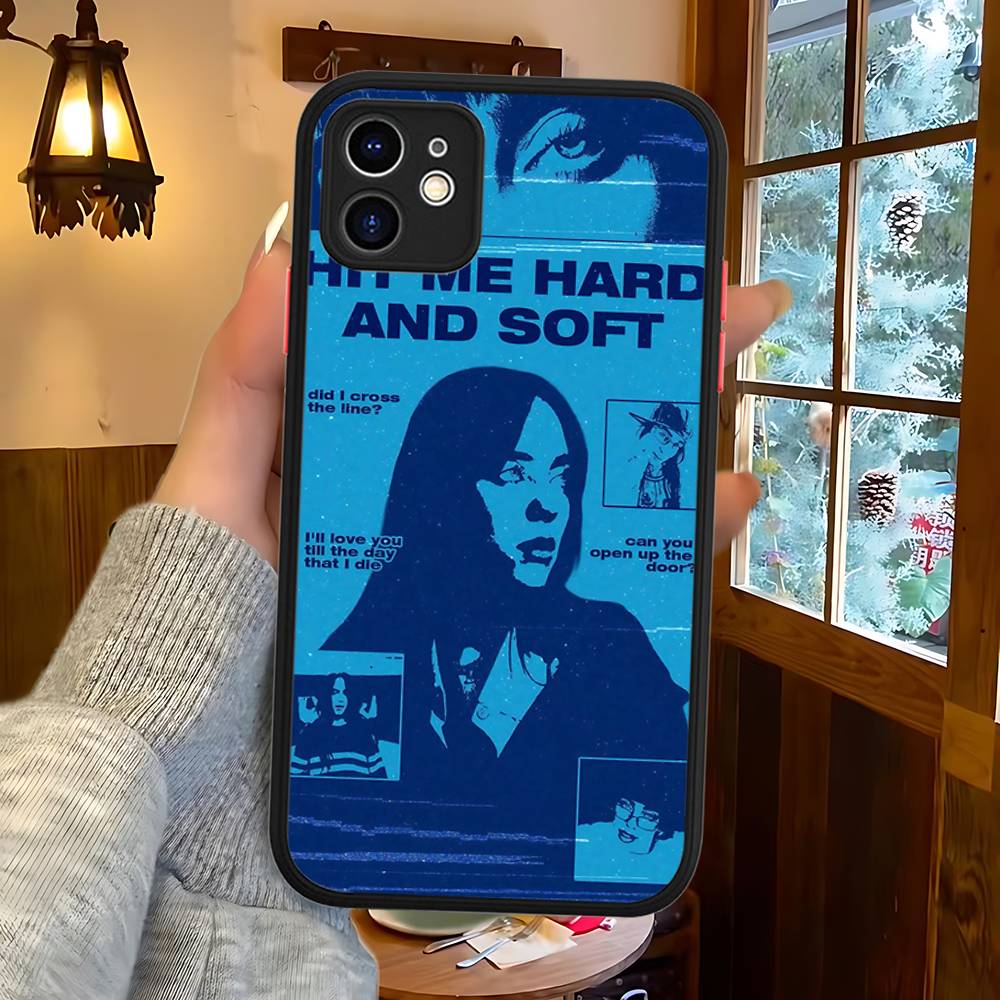SINGER LUNCH B-BILLIES For IPhone 11 12 13 14 15 16 Pro Max Plus X XS MAX Shockproof Matte Back Cover