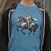 Cat Knight T-Shirt: Funny Medieval Fantasy Graphic Tee