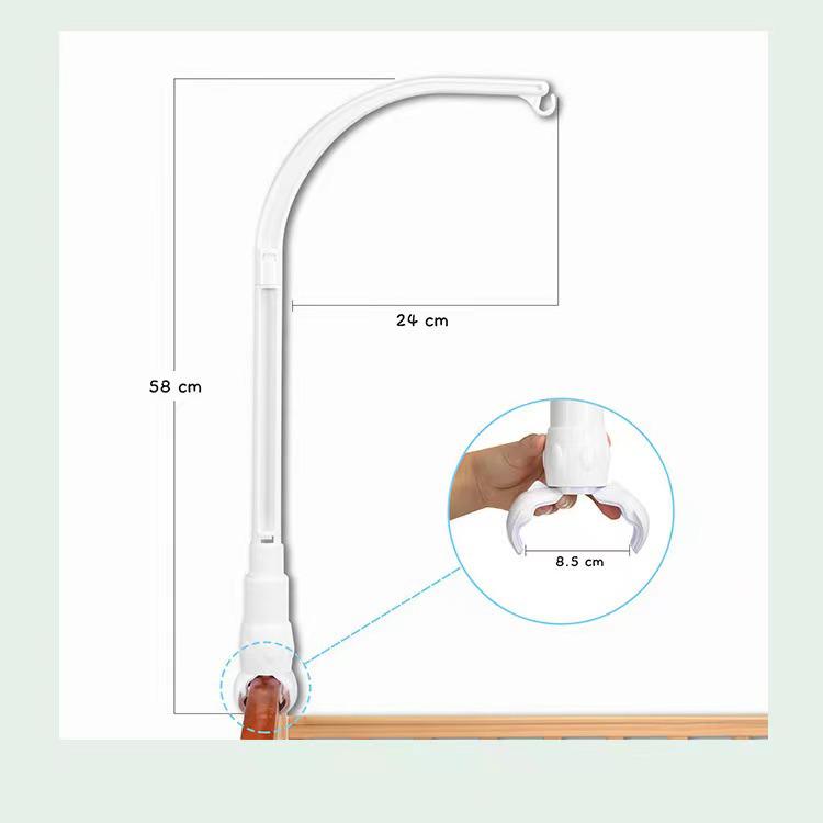 Rotating Musical Crib Mobile with 35 Melodies – DIY Baby Bed Bell Ornament