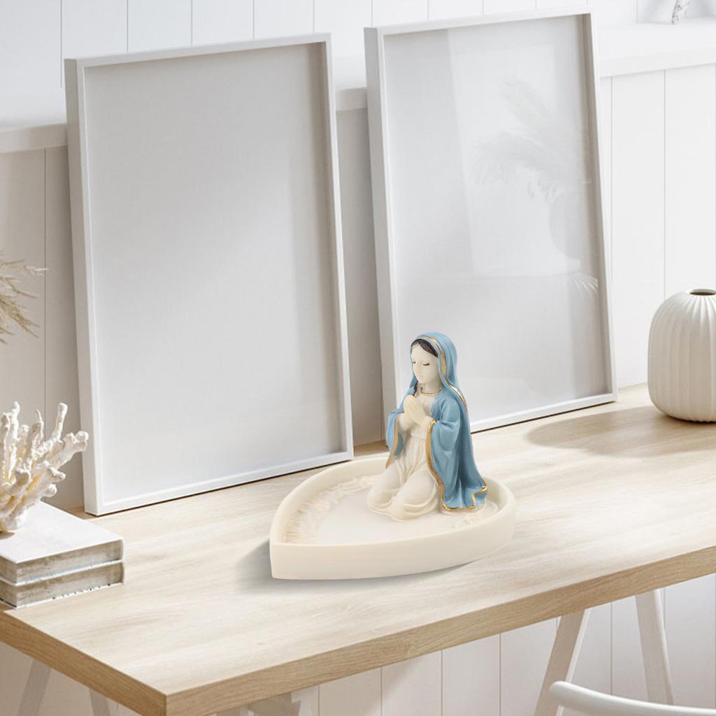 Elegantes Design Religiöse Andacht Rosenkranzhalter Jungfrau Maria