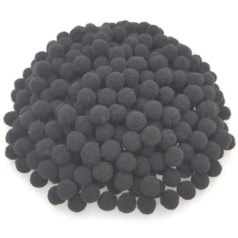 Miękki pompon puszysty ręcznie robiony materiał pluszowa piłka pompony Multicolor DIY krawiectwo zabawki dla dzieci 10/15mm dekoracje ślubne biżuteria akcesoria