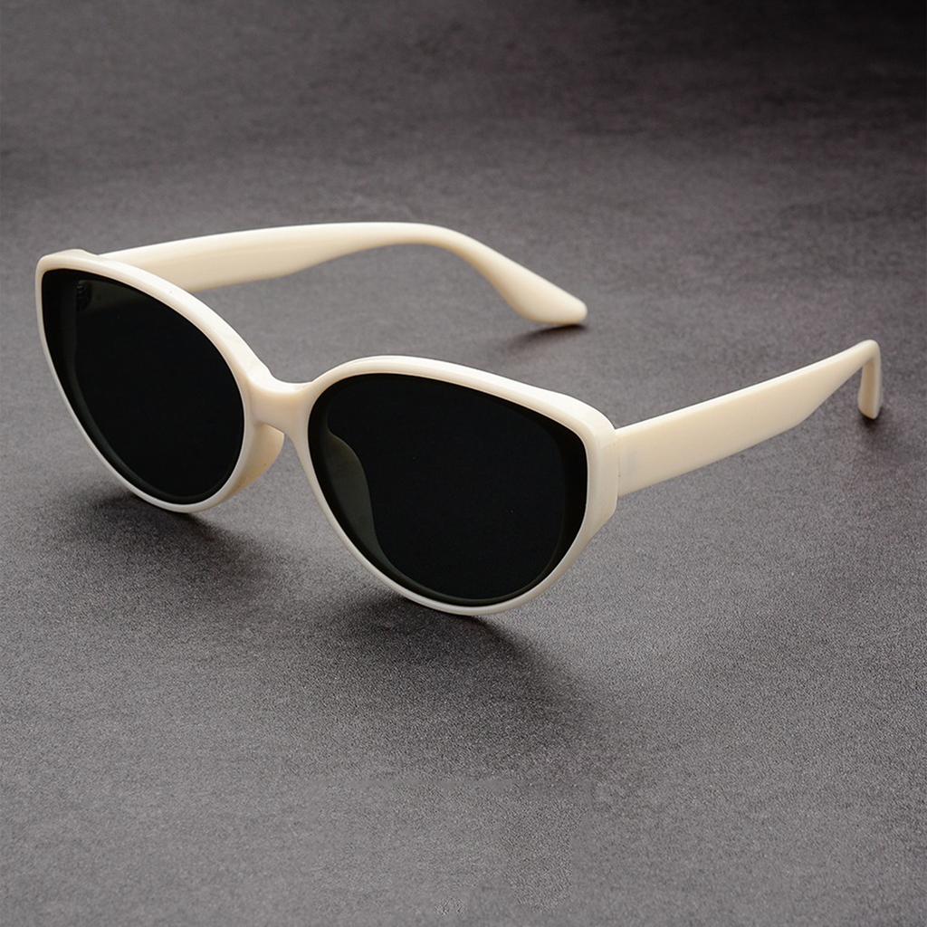 New Chestnut Cat's Eye Retro Sunglasses Women's Advanced Ultra-light Sunglasses Metal Hinge Men's Sunglasses Women's Sunglasses