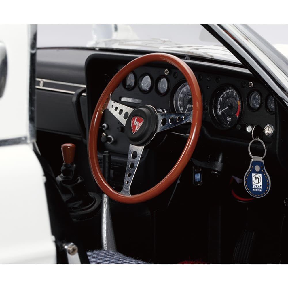 DeAgostini skala Mazda Cosmo Sports 520mm og ABS byggesett 1/8 ca. formstøpt