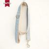 Custom Blue Dog Leash and Collar Set