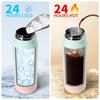 JINLING 1.8L Large Capacity Vacuum Insulated Thermos Water Bottle, Stainless Steel 316, Wide Mouth, Portable Straw, Compatible with Sports Drinks, Uni