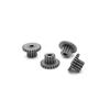 Metal Double Gear 0.5M 12T-24T 3mm Hole Variable Speed Reduction Gear WHEEL