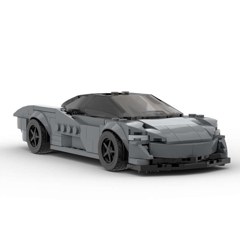 Moc Building Block Assembly Model McLaren Speedtail Supercar Model Speed Series