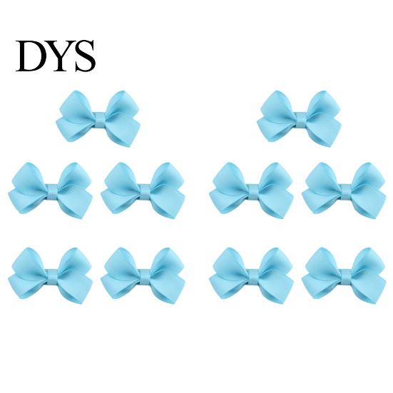 Charming Hair Accessories for Gifts 10Pcs Baby Clips, Bows, Fully Covered Barrette Grosgrain Ribbon Clip Gentle Clips Daily Wear Pins Girls Infants &