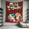 Big-Nosed Charming Cartoon Character Pattern Home Decor Tapestry, Wall Hanging, Decorative RV Wall Cloth.ZGT0914153