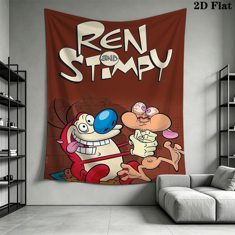 Big-Nosed Charming Cartoon Character Pattern Home Decor Tapestry, Wall Hanging, Decorative RV Wall Cloth.ZGT0914153