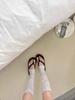 Spring And Summer Thin Breathable Calf Socks Women'S Boneless Curled Heap Socks Ballet Sunscreen Sweat-Absorbing Half-Sole Leg Cover