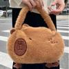 Big Capacity Capybara Plush Backpack Animal Cartoon Capybara Plush Bag Kids Birthday Gift
